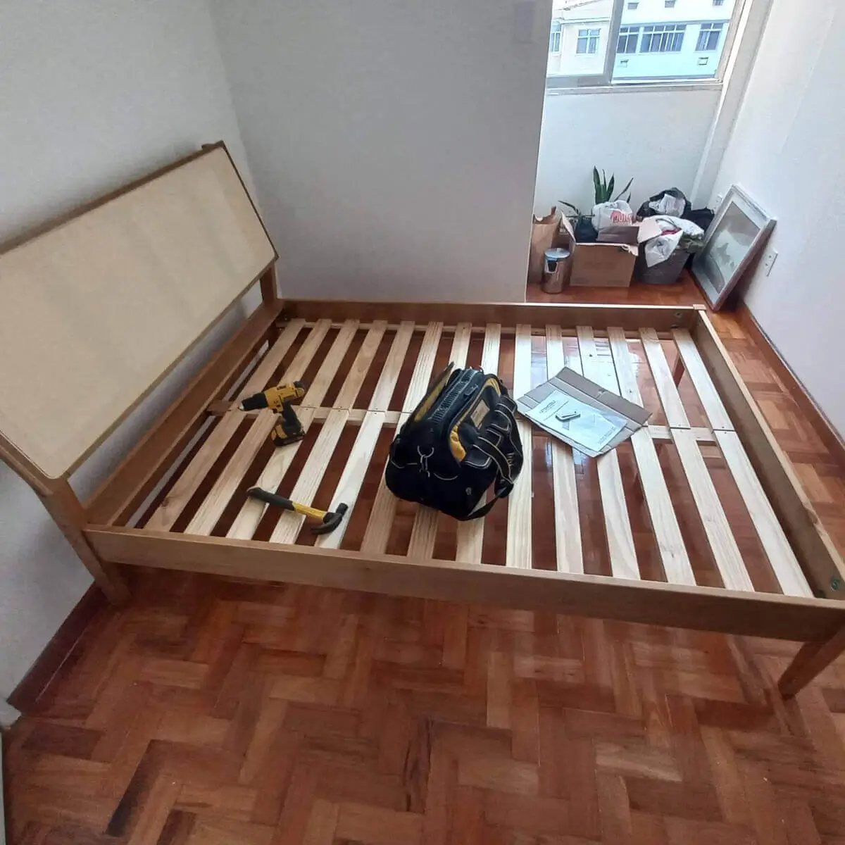 Montagem de cama de casal na Tijuca RJ